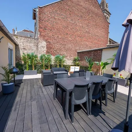 Apartamento L'escale Tropicale, Independant Avec Terrasse Privative Saint-Quentin (Aisne)