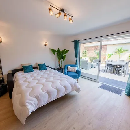 Apartamento L'escale Tropicale, Independant Avec Terrasse Privative Saint-Quentin (Aisne)