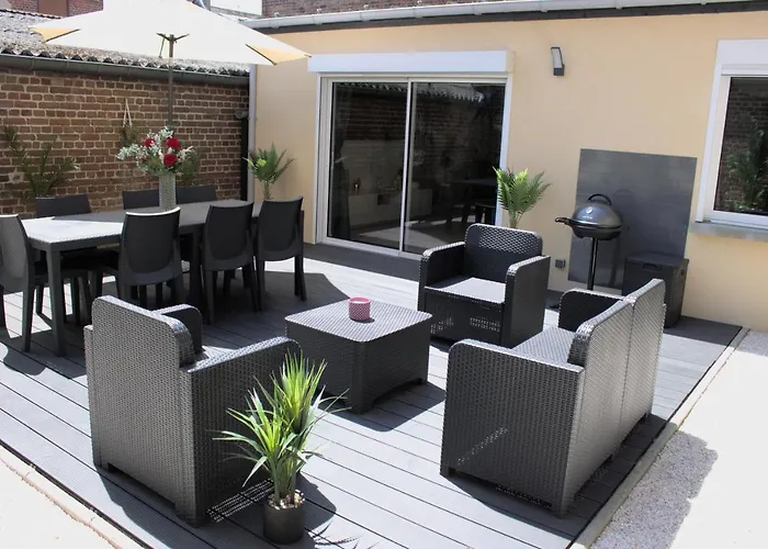 L'escale Tropicale, Independant Avec Terrasse Privative * Saint-Quentin (Aisne)
