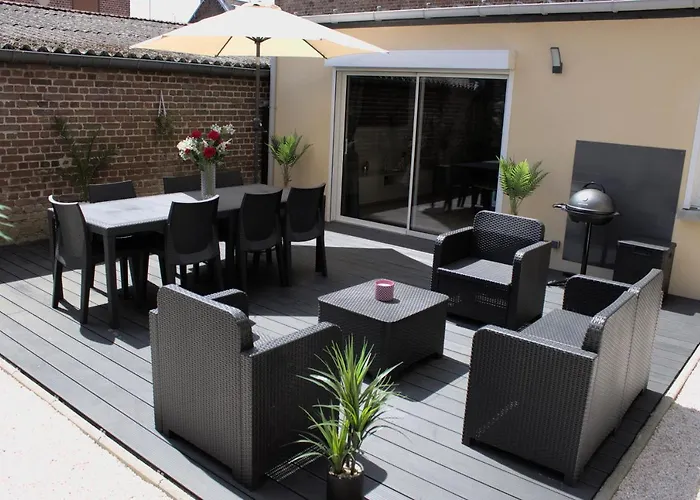 L'escale Tropicale, Independant Avec Terrasse Privative Appartement Saint-Quentin (Aisne)