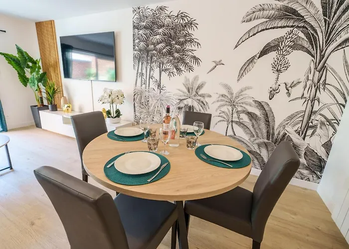 L'escale Tropicale, Independant Avec Terrasse Privative Appartement Saint-Quentin (Aisne)